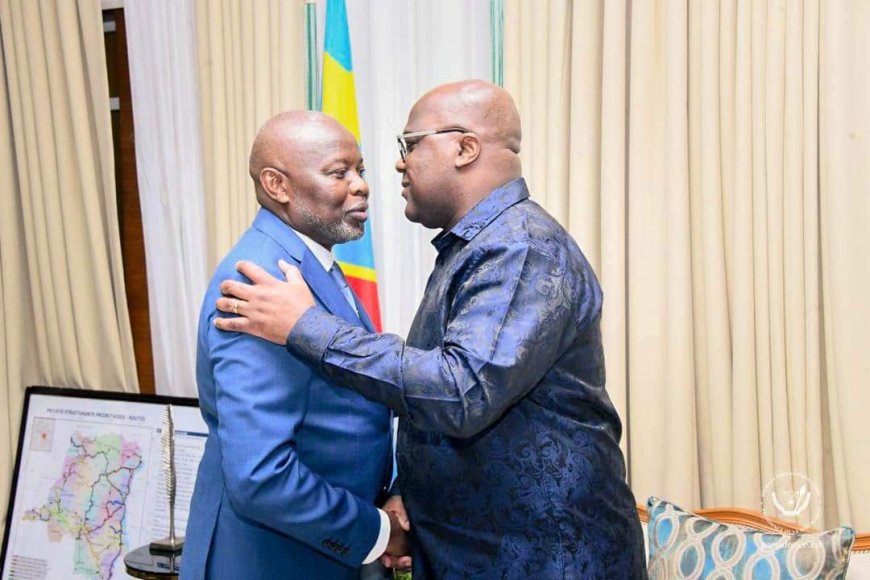 RDC : Félix Tshisekedi félicite Vital Kamerhe pour sa désignation à la présidence de l’assemblée nationale 