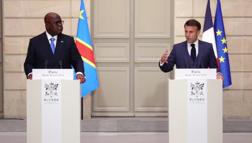 Guerre dans l’Est : « on peut compter sur la France qui sera à nos côtés pour retrouver cette paix », Félix Tshisekedi 