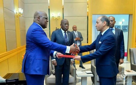 RDC : Félix Tshisekedi reçoit les lettres de créance de quatre nouveaux ambassadeurs 