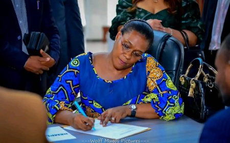 Assemblée nationale : Malgré l'objection de quelques députés, Caroline Bemba dépose sa candidature au poste de questeur adjoint