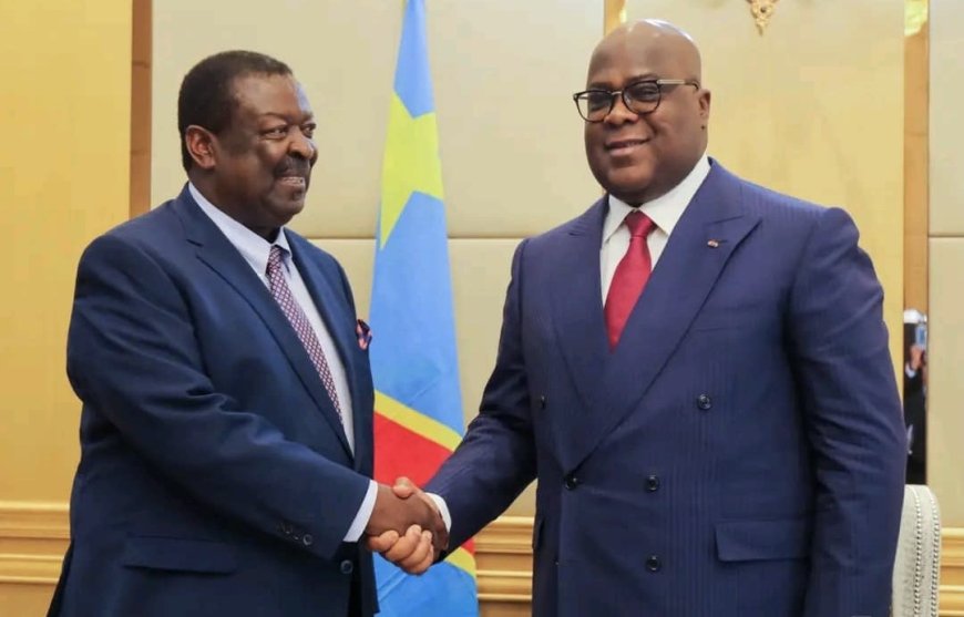 RDC : Félix Tshisekedi reçoit l'émissaire de son homologue du Kenya, William Ruto