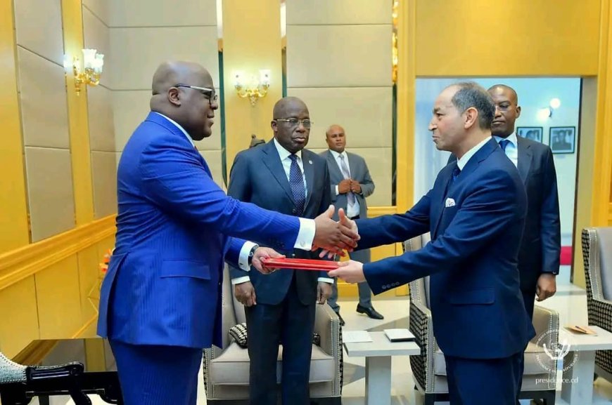 RDC : Félix Tshisekedi reçoit les lettres de créance de quatre nouveaux ambassadeurs 