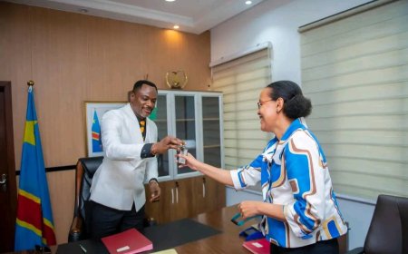 RDC : Tony Mwaba Kazadi passe le fléau à Raïssa Malu Dinanga