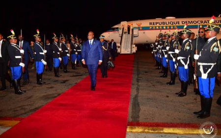RDC : Félix Tshisekedi à Lubumbashi pour le lancement des trains du Service national