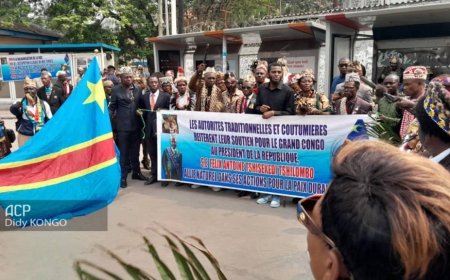 RDC : Les chefs coutumiers dans la rue pour dénoncer l'agression Rwandaise 