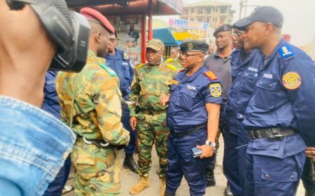 Kinshasa : la police note une baisse considérable de l’insécurité dans les quartiers criminogènes