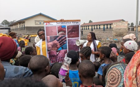 RDC : MSF riposte depuis 2021 le monkeypox