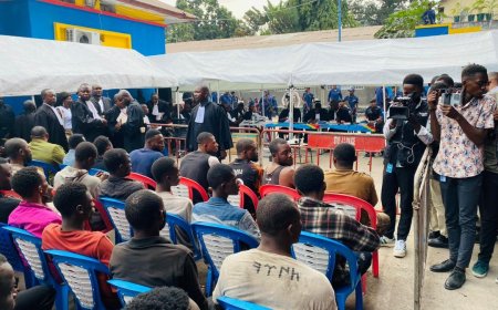 Procès de l'attaque de la résidence de Kabila : quand les prévenus exécutent l’hymne de l’UDPS en pleine audience 