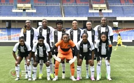Football féminin : Le FCF Mazembe inflige une défaite écrasante à l'Atletico Femenino de Malabo (4-0)