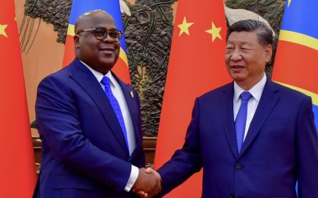 Coopération : Félix Tshisekedi et Xi Jinping passent en revue les relations bilatérales entre la RDC et la Chine