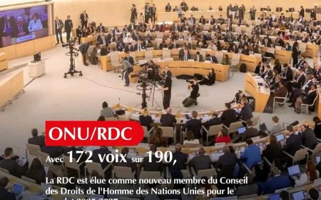 ONU : ce qu'il faut savoir des engagements de la RDC élue membre du Conseil des droits de l'homme