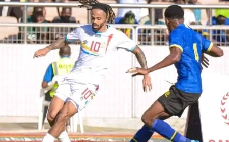 Éliminatoires CAN Maroc 2025 : La RDC écrase la Tanzanie (2-0) et valide son billet