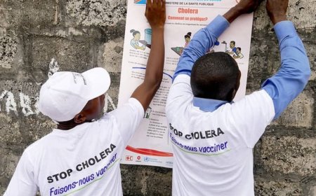 RDC : vers la diminution des cas du choléra 