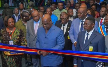Tshopo : Tshisekedi inaugure l'aéroport international de Bangboka