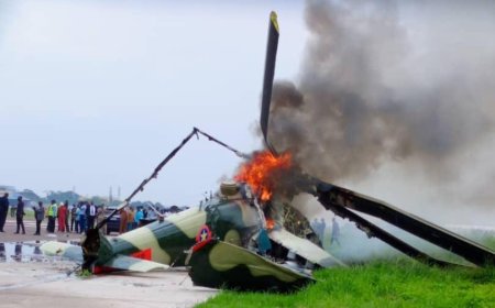 Crash d’un hélicoptère militaire à Ndolo : 2 morts et un survivant 