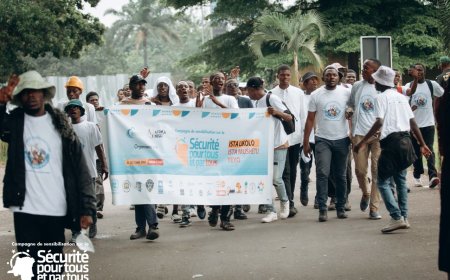 Kinshasa : lancement de la campagne de sensibilisation pour « la sécurité de tous et par tous »