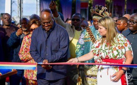 Haut-Katanga : Félix Tshisekedi inaugure la grande usine de production de Zinc en Afrique